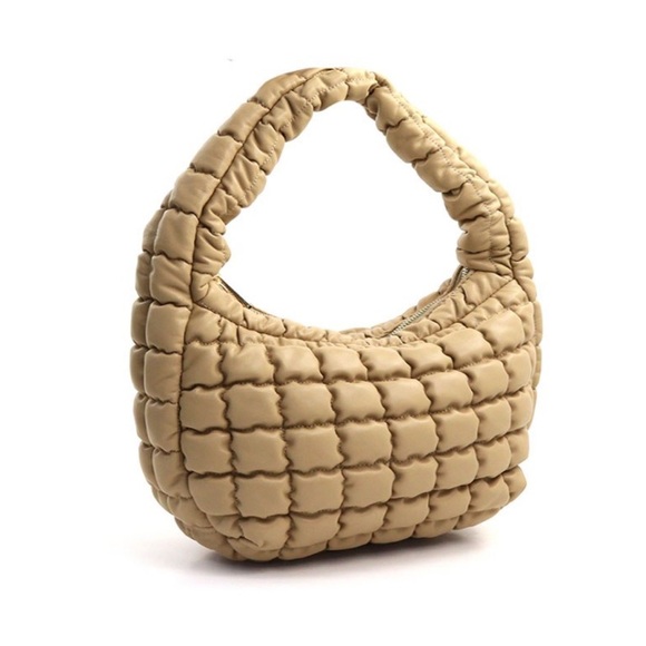 Fashion Quilted Puff Handbag - Picture 1 of 6